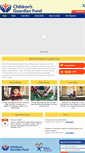 Mobile Screenshot of childrensguardianfund.org